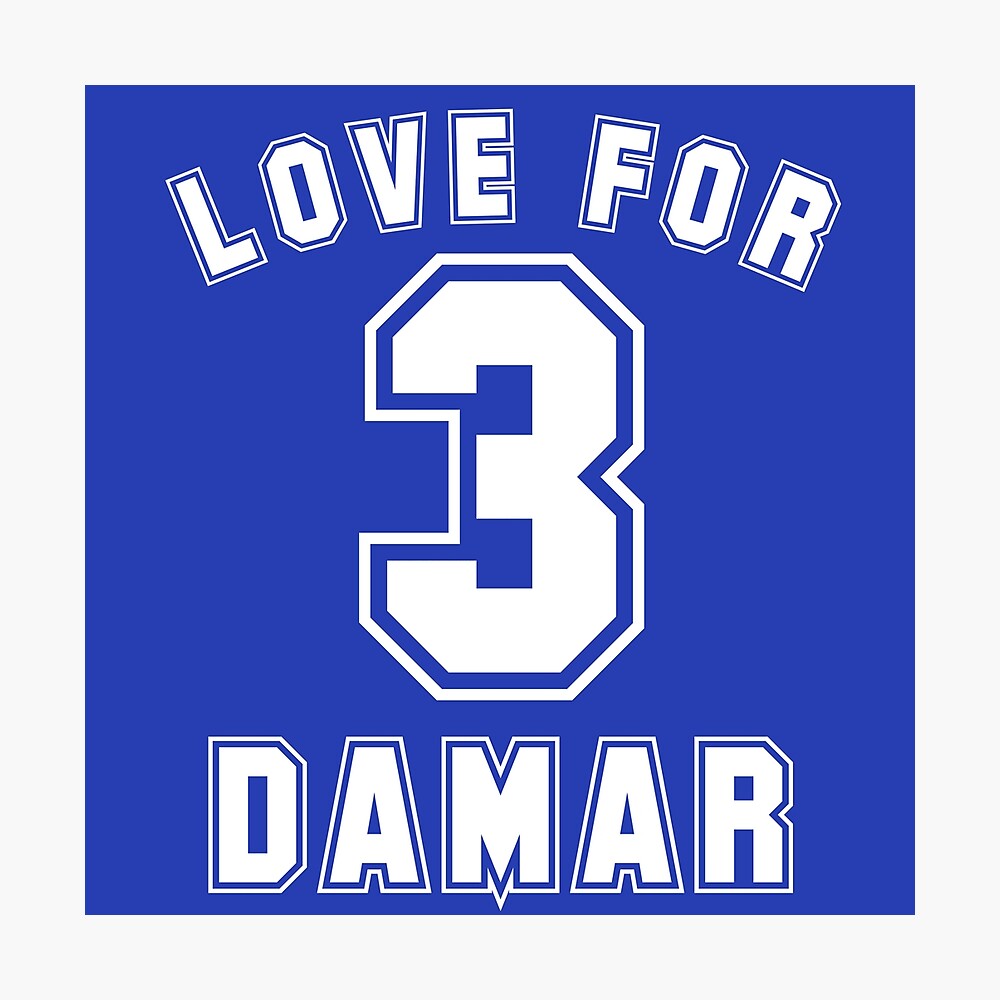 Damar hamlin / love for 3 Essential T-Shirt for Sale by Stylish-Art-4U