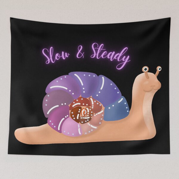 Item preview, Slow & Steady as a Snail designed and sold by Fhfarms.