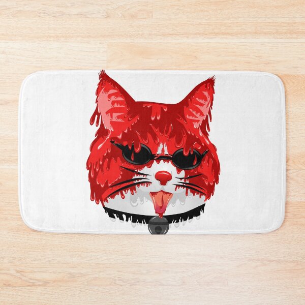 Item preview, Red Cat grime art designed and sold by AmsaOza.
