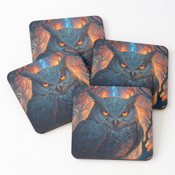 Item preview, Dark Forest Owl (Variation) designed and sold by OccultDreams.