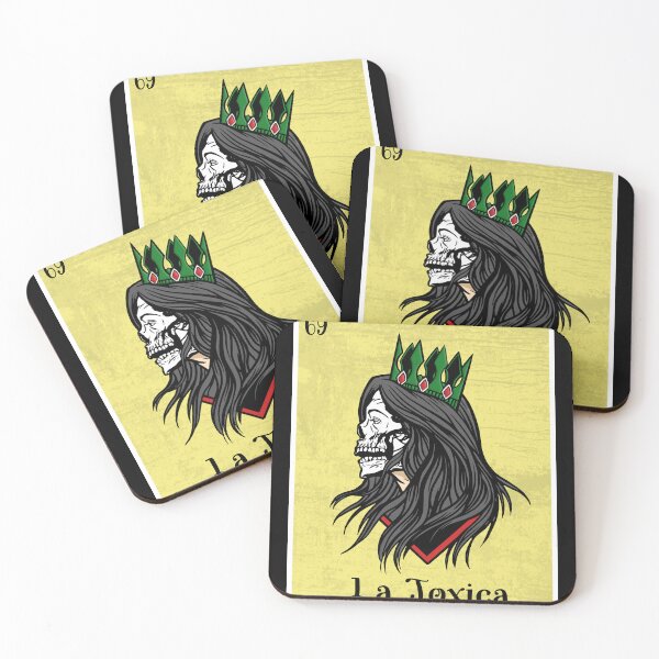 Item preview, Loteria La Toxica Skeleton Woman Mexican Latina designed and sold by Merchking1.