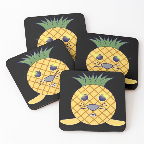 Item preview, Kawaii Cute Cool Baby Pineapple Seal, Front Face designed and sold by vystudio.
