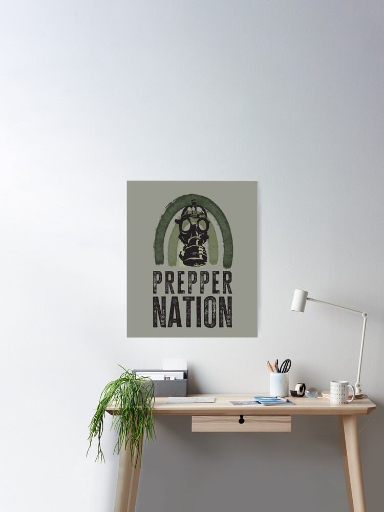 Prepper Nation Poster for Sale by StuckOnTees