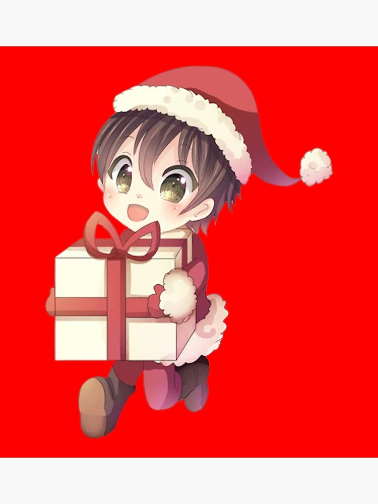 Premium AI Image | Minimal Japanese Kawaii Christmas Deer Girl Chibi Anime  Vector Art Sticker with Clean Bold Line