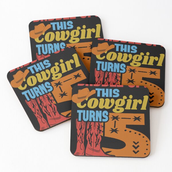 Item preview, Boys 5th Birthday Party, Cowboy Turns 5 Today designed and sold by Merchking1.