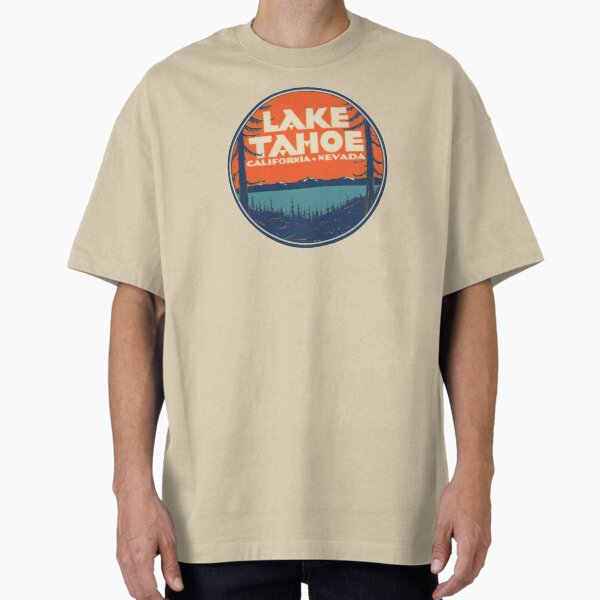 Item preview, Lake Tahoe California Nevada Vintage State Travel Decal designed and sold by hilda74.