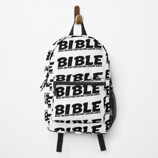Item preview, BIBLE BASIC INSTRUCTIONS BEFORE LEAVING EARTH designed and sold by CRINGEWORTHY TEES.