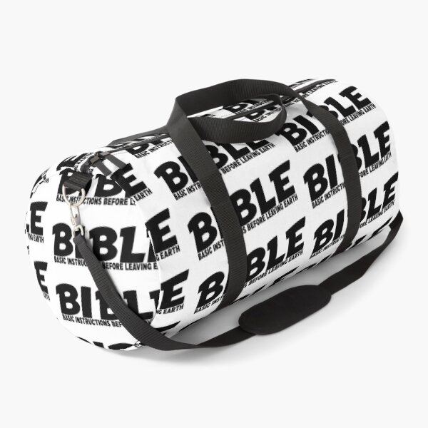 Item preview, BIBLE BASIC INSTRUCTIONS BEFORE LEAVING EARTH designed and sold by CRINGEWORTHY TEES.