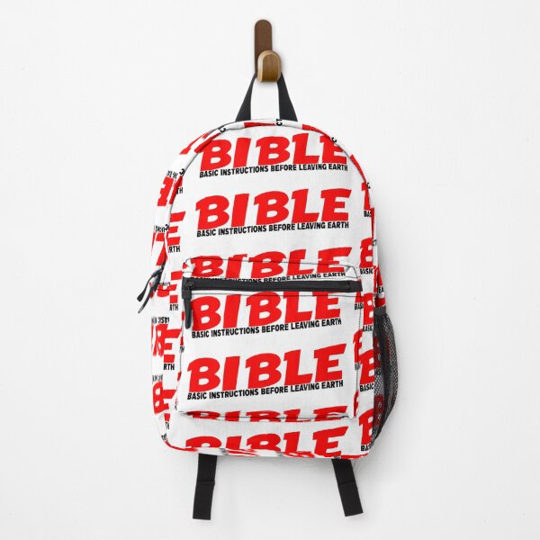 Item preview, BIBLE BASIC INSTRUCTIONS BEFORE LEAVING EARTH designed and sold by CRINGEWORTHY TEES.