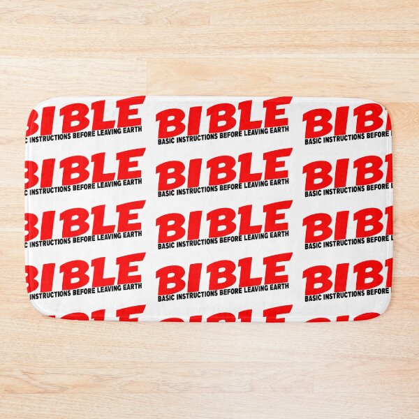 Item preview, BIBLE BASIC INSTRUCTIONS BEFORE LEAVING EARTH designed and sold by CRINGEWORTHY TEES.