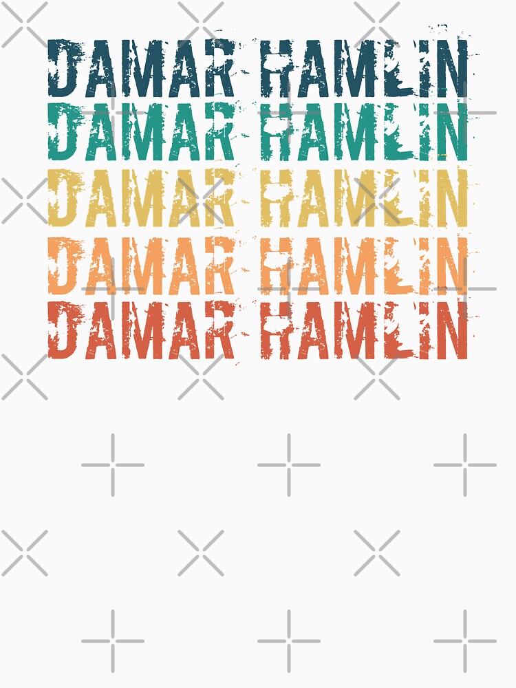 DAMAR HAMLIN  Essential T-Shirt for Sale by Design-Maniya