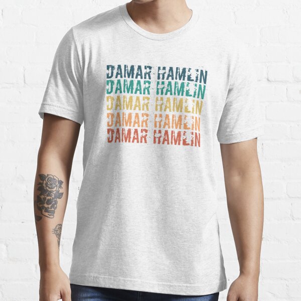 DAMAR HAMLIN  Essential T-Shirt for Sale by Design-Maniya