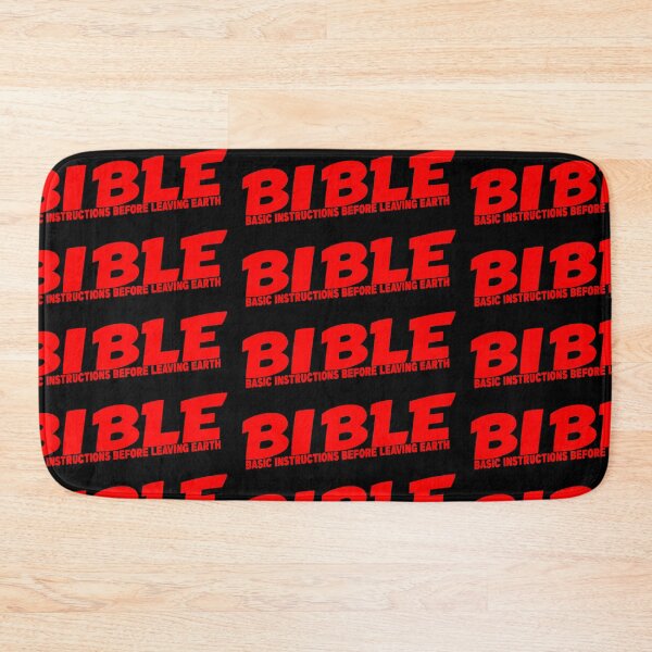 Item preview, BIBLE BASIC INSTRUCTIONS BEFORE LEAVING EARTH designed and sold by CRINGEWORTHY TEES.
