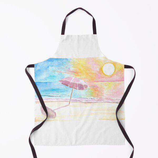 Item preview, Umbrella in the Sun with Seaview Waves and Shade designed and sold by artshop77.