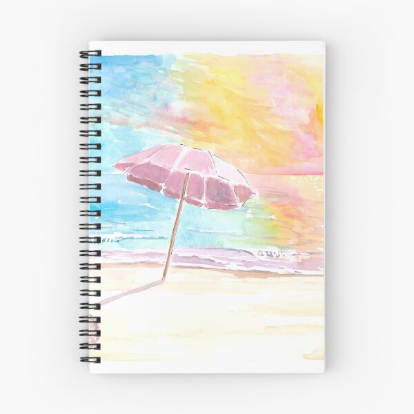 Item preview, Umbrella in the Sun with Seaview Waves and Shade designed and sold by artshop77.