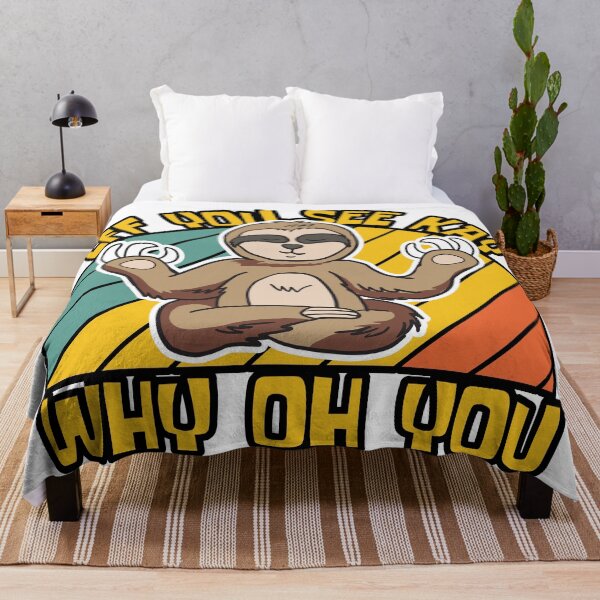 Item preview, Eff You See Kay Why Oh You Funny Sloth designed and sold by KawaiiTops.