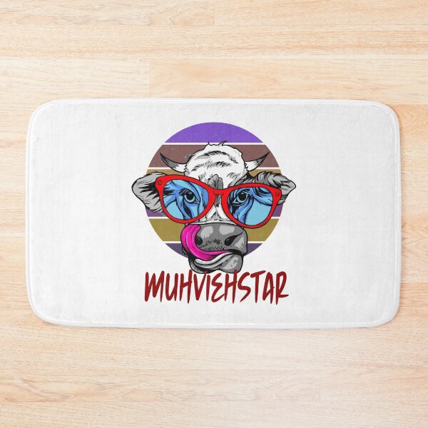 Item preview, Cool Cow Muhviehstar Retro Design designed and sold by Add To Cart.