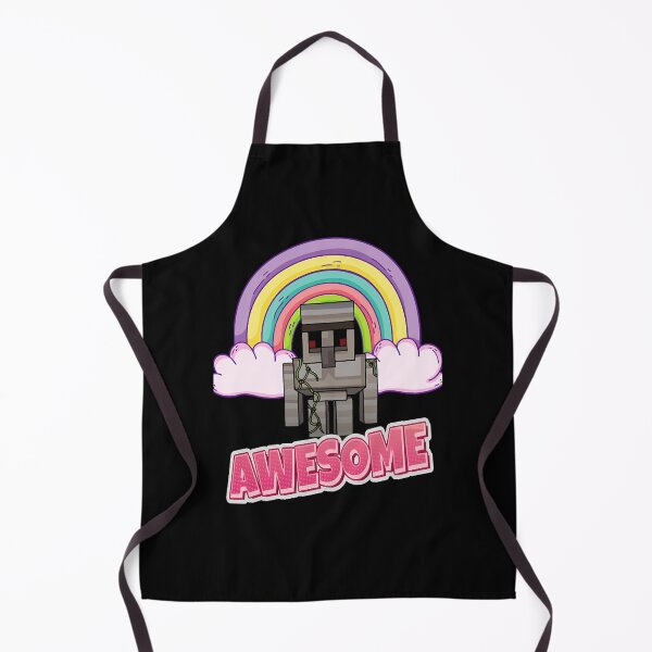 Item preview, Rainbow Awesome Iron Golem designed and sold by PikusCustomTee.