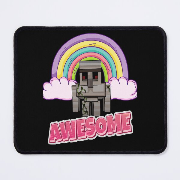 Item preview, Rainbow Awesome Iron Golem designed and sold by PikusCustomTee.