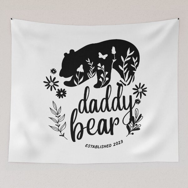 Item preview, International Polar Bear Day,Black and white polar bear, daddy polar bear lover designed and sold by AlikeForth.