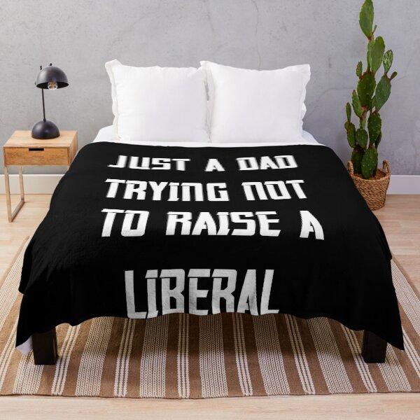 Item preview, Just a dad trying not to raise a liberal t-shirt designed and sold by gafastore.