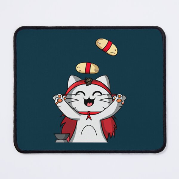 Item preview, sushi juggler cat,kawaii designed and sold by RavenPostCoz.