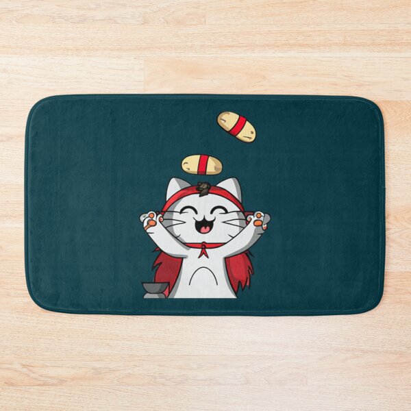 Item preview, sushi juggler cat,kawaii   designed and sold by RavenPostCoz.
