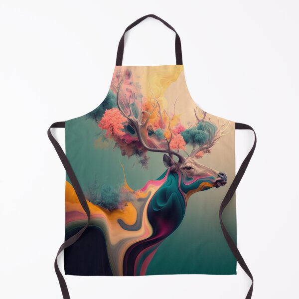 Item preview, Deer Abstract Design - Pastel Colors designed and sold by Arva-Designs.