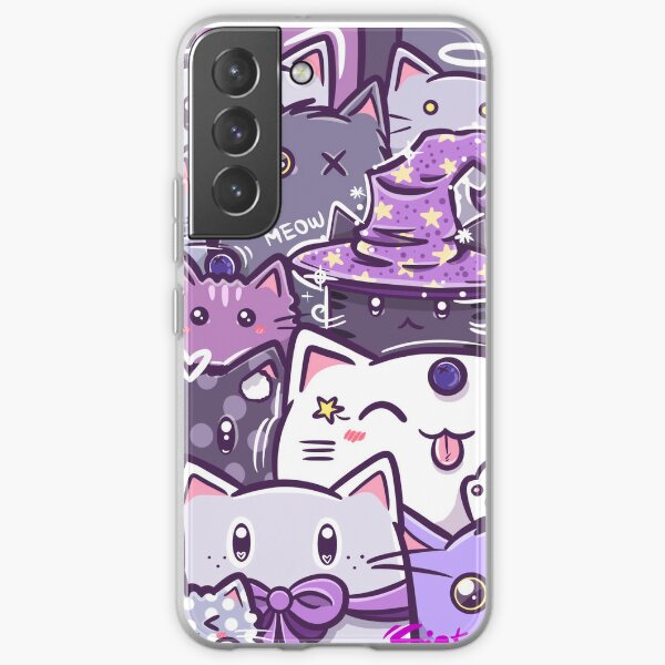 Gucci Iphone X/xs Case With Mystic Cat In Purple