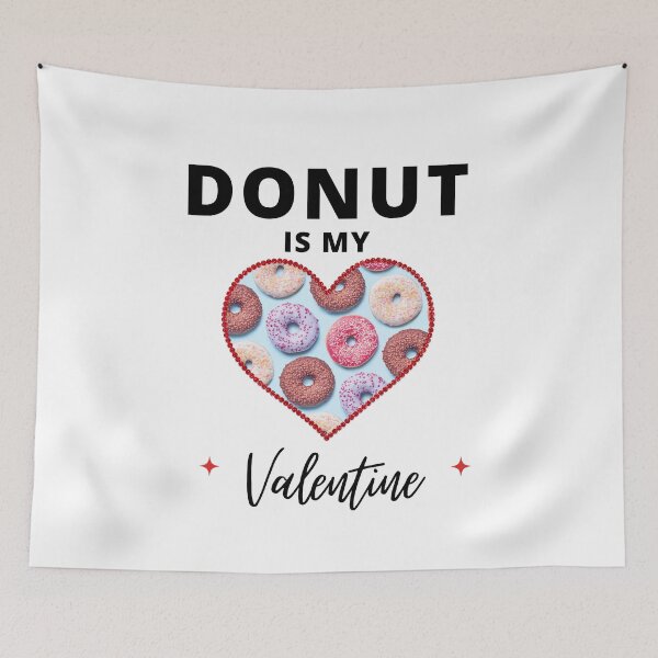 Artikelvorschau, Donut ist mein Valentinsgruß entworfen und verkauft von Itsheartshop.