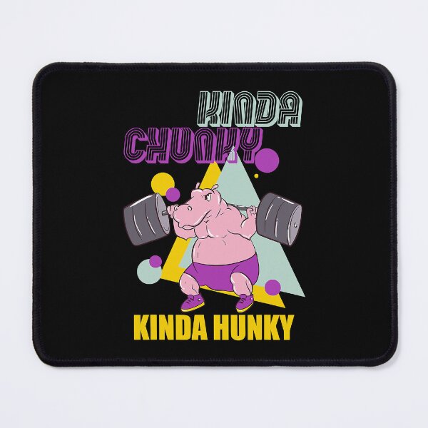 Item preview, Kinda Chunky Kinda Hunky Weightlifting Bodybuilding Gym designed and sold by GeorgiHeyward.