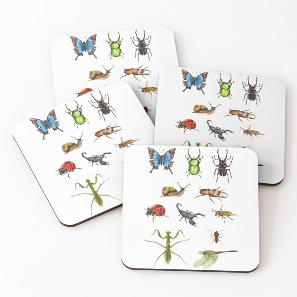 Item preview, beetles designed and sold by Niqueeve.