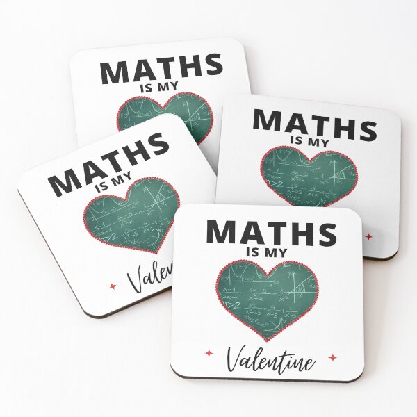 Item preview, Maths Is My Valentine  designed and sold by Itsheartshop.