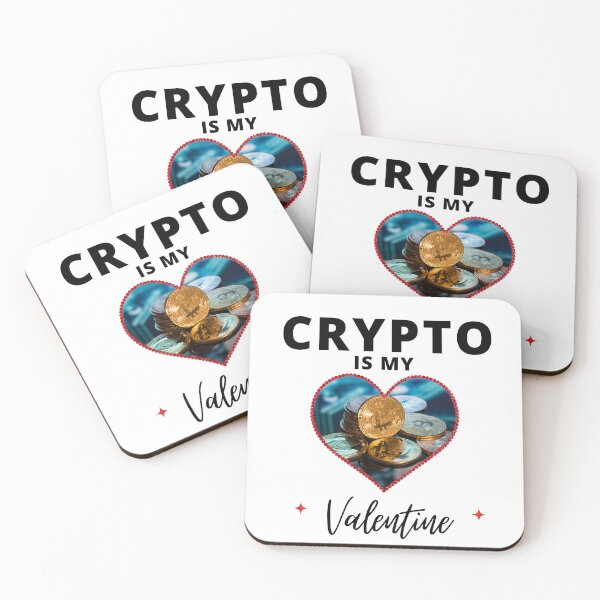 Item preview, Crypto Is My Valentine  designed and sold by Itsheartshop.
