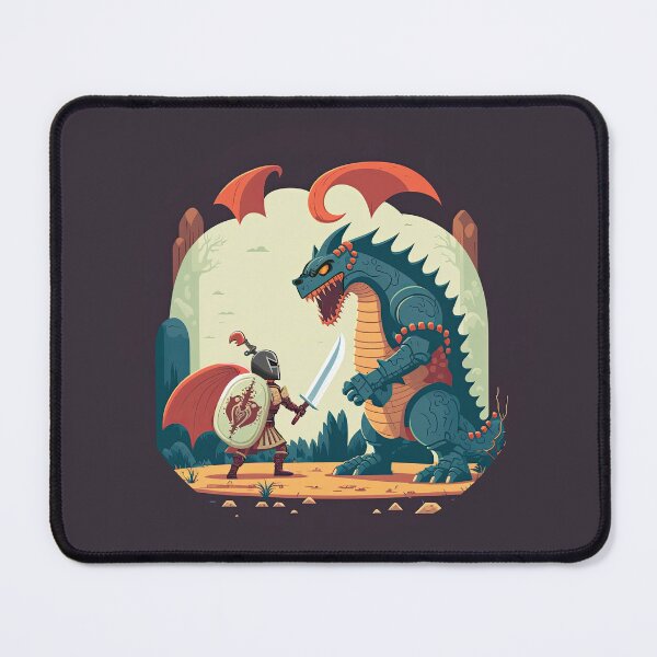 Item preview, Knight Vs Dragon designed and sold by duke818.