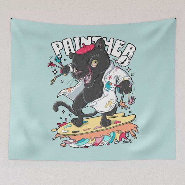 Item preview, Painther painter panther pun designed and sold by SPIRIMAL.