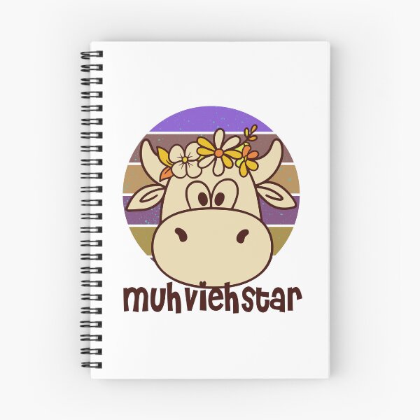 Item preview, Cow Muhviehstar Retro Design designed and sold by Add To Cart.