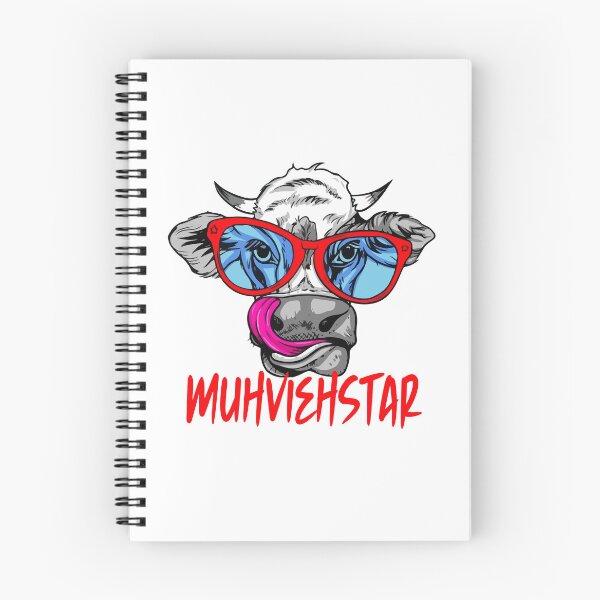 Item preview, Cool Cow with Glasses Muhviehstar  designed and sold by Add To Cart.