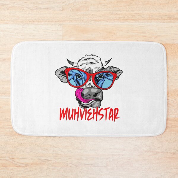 Item preview, Cool Cow with Glasses Muhviehstar  designed and sold by Add To Cart.