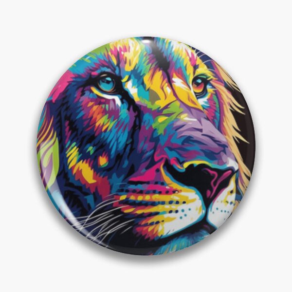 Item preview, Painting Lion Digital Art AI Majestic Nature Gift designed and sold by coolkiwie.