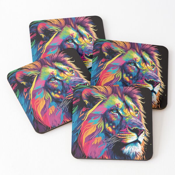 Item preview, Painting Lion Digital Art AI Majestic Nature Gift designed and sold by coolkiwie.