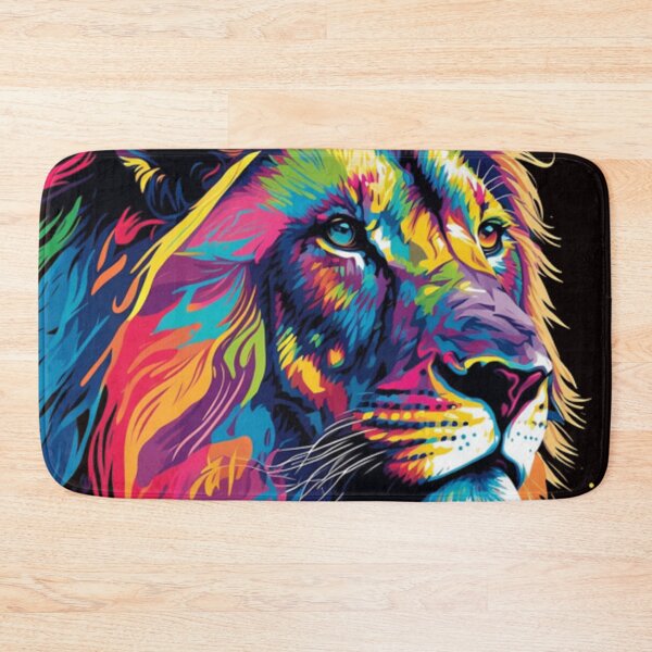 Item preview, Painting Lion Digital Art AI Majestic Nature Gift designed and sold by coolkiwie.