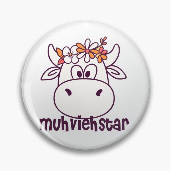 Item preview, Cow Muhviehstar with Flowers designed and sold by Add To Cart.