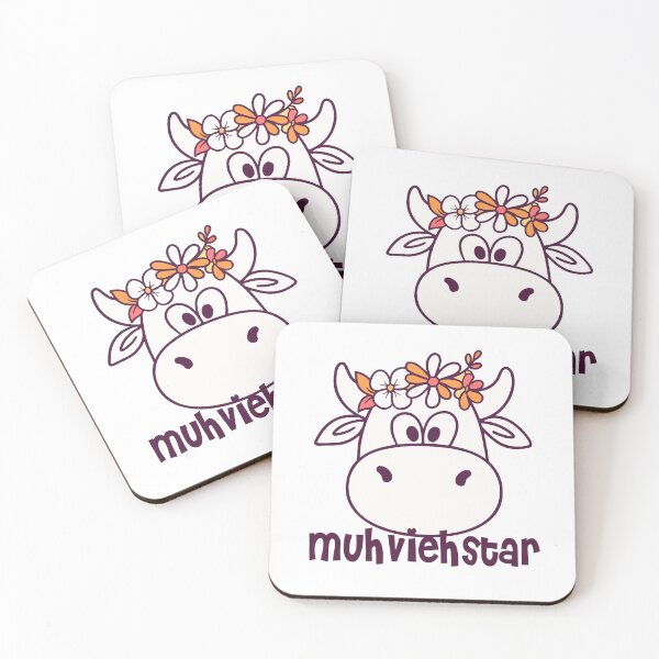 Item preview, Cow Muhviehstar with Flowers designed and sold by Add To Cart.