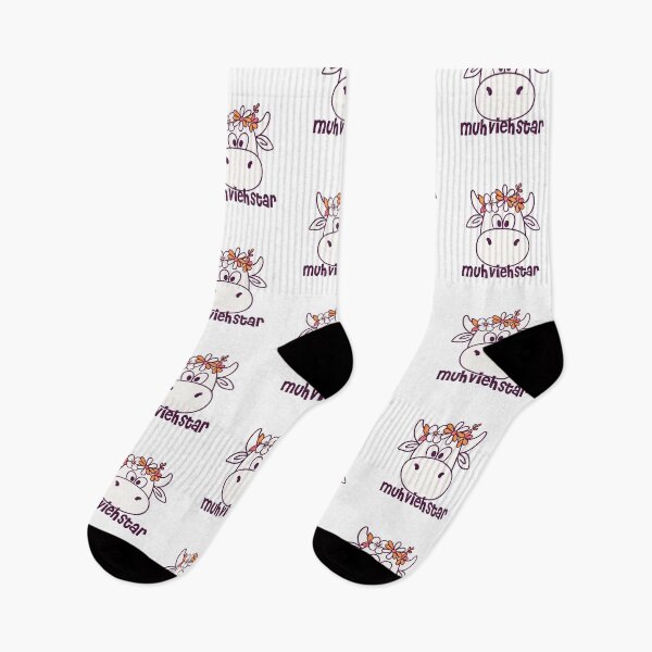 Item preview, Cow Muhviehstar with Flowers designed and sold by Add To Cart.