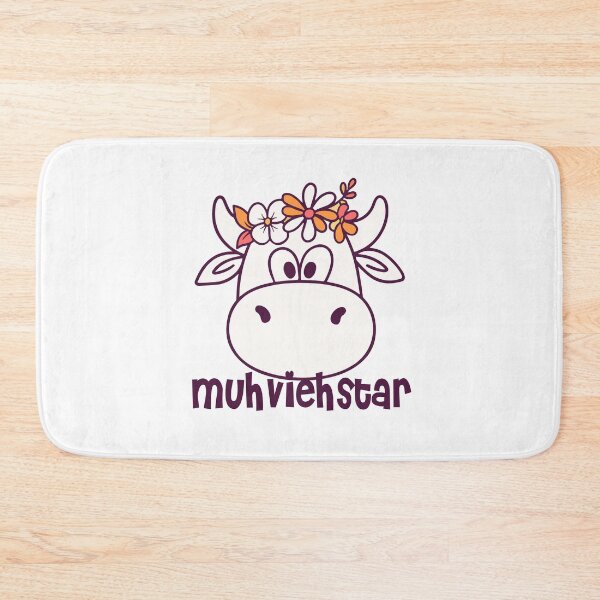 Item preview, Cow Muhviehstar with Flowers designed and sold by Add To Cart.