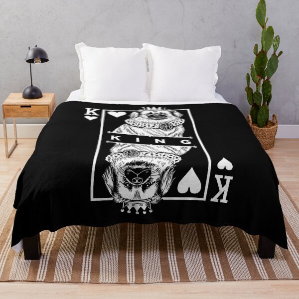 Item preview, Tibetan Spaniel King Of Hearts Funny Dog Lover Pop Art designed and sold by GrandeDuc.