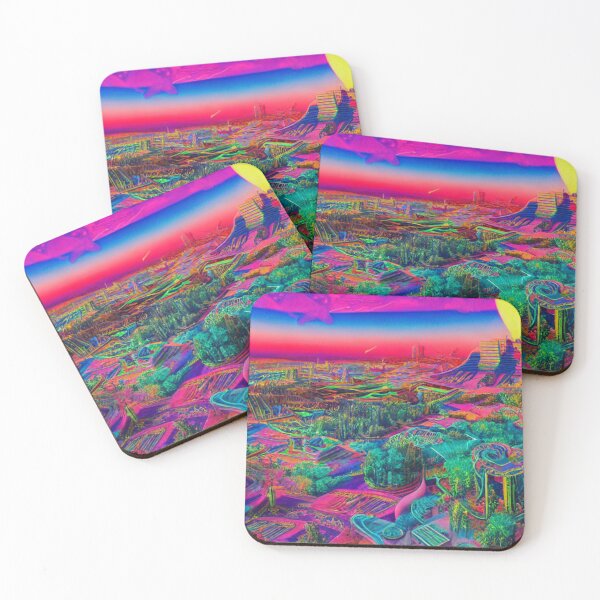 Item preview, Psychedelic Nature The Village designed and sold by Mindscyther.