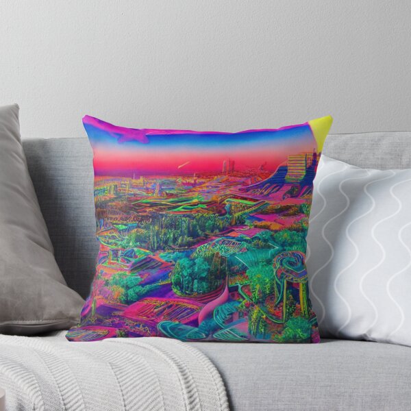 Item preview, Psychedelic Nature The Village designed and sold by Mindscyther.