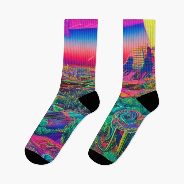 Item preview, Psychedelic Nature The Village designed and sold by Mindscyther.